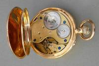 SU7001 Goldene  Taschenuhr   Glashütte  Lange&Söhne (Gold - Savonnette)