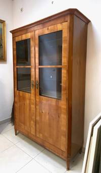 MB9020 Biedermeier - Vitrinenschrank