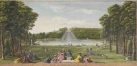 GR8025 Jacques  Rigaud, Im  Schloßpark  von  Sceaux  bei Paris