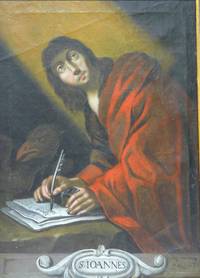 GE4004 M. M. Llyot,  Der   Evangelist   Johannes  in  der   Schreibstube