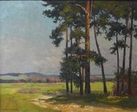 GE4074 Eugen  Bracht, Landschaft  mit  Kiefern