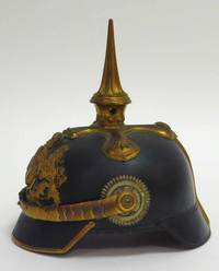 VE6012 Offiziers -  Pickelhaube  Bayern  mitÜberzug