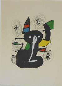 GR8020 Joan  Miro, Schwarze  Katze  (Farb - Lithographie)