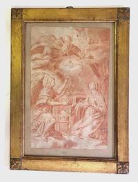 GE4056 Barock - Zeichnung  Mariä   Verkündigung,  17.  Jahrhundert (?)