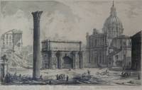 GR8001 Giovanni  Battista  Piranesi, Drei  Ansichten  des  antiken  Rom  (Kupferstiche )