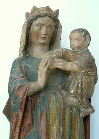 SK3013 Stein - Madonna  Lothringen  um  1380