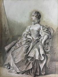 GE4094 Französischer  Künstler  des  18. Jahrhunderts, Bildnis  einer  höfischen   jungen  Dame