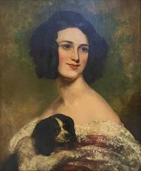 GE4000 William  Beechey attr., Dame  mit  Schoßhündchen