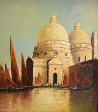 GE4019 Georg  Arnold  Graboné, Venedig  mit  Santa  Maria  della  Salute