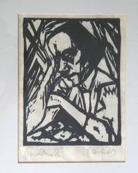 GR8002 Erich  Heckel,"Sinnende", Probedruck 1913 (Siddi  Heckel)