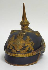 VE6012 Offiziers -  Pickelhaube  Bayern  mitÜberzug