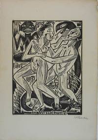 GR8044 Max  Pechstein, Das  Vater  Unser  (Mappenwerk  von  1921  mit 12  Holzschnitten)