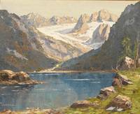 GE4027 Georg  Arnold  Graboné, Sommer   am  Gebirgssee