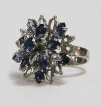 SU7021 Brillant - Saphir - Ring