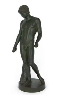 SK3013 Bronzefigur  des  Antinoos