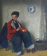 GE4143 Wilhelm  Gdanietz, Der  Pfeifenraucher