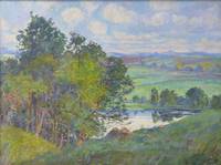 GE-414 Ernst  Böhm, Landschaft  mit  Weiher