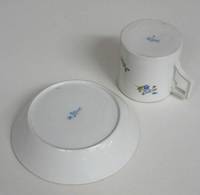 PK1009 Tasse  mit  Untertasse  Meissen  Marcolini