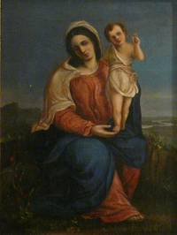 GE-337 Madonna  mit  segnendem  Jesuskind