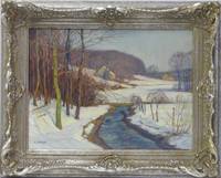 GE4167 Ernst  Miesler, Winterlandschaft