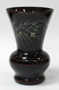 GL-173 Dunkelviolette  Vase