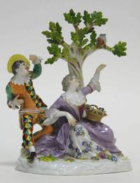 PK1001 Harlekin  und  Columbine  Meissen