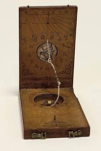 VE6002 Museale   Klapp - Sonnenuhr  mit   Kompass  von     Hieronymus   Reimann / Nürnberg   1559