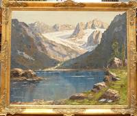 GE4027 Georg  Arnold  Graboné, Sommer   am  Gebirgssee