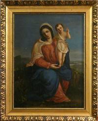 GE-337 Madonna  mit  segnendem  Jesuskind