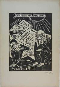 GR8044 Max  Pechstein, Das  Vater  Unser  (Mappenwerk  von  1921  mit 12  Holzschnitten)