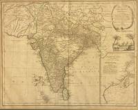 GR8013 Kupferstichkarte   Indien  um  1780