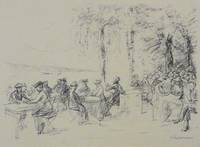 GR8001 Max  Liebermann, Kaffeegarten  an  der  Havel