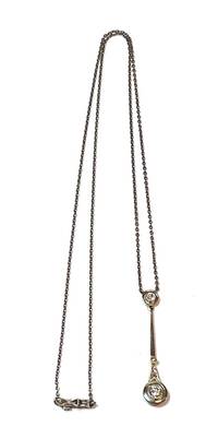 SU7015 Zartes Art deco - Collier Karl Jock / Karlsruhe