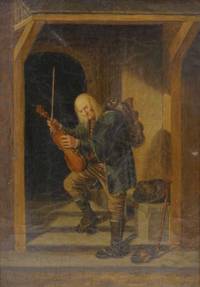 GE4045 Friedrich  Eduard  Meyerheim, Der  Wandernde  Violinist