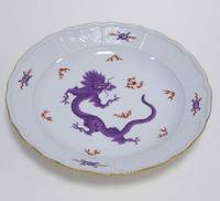 PK1004 Platte  Meissen  Drachen - Dekor