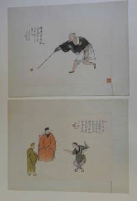 AS10009 Acht  chinesische  Malereien  (China, wohl 19. Jahrhundert)