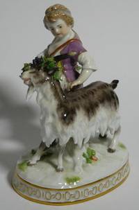 PK1017 Meissen-Figur Ziegenhirtin