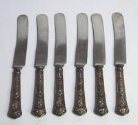 MT5043 Sechs  Silber -  Messer
