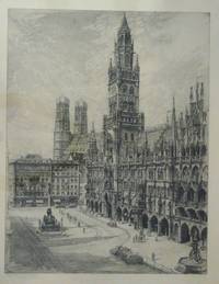 GR8059 Willy  Scholz, München  Marienplatz  mit  Rathaus