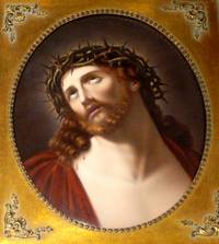 PK1040 Franz  Schier, Christus  mit  Dornenkrone (Ecce   Homo)  nach  Guido  Reni