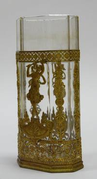 MT5036 Vase  in  vergoldeter   Montierung