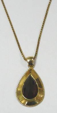 SU-092 Goldkette  mit  Granat