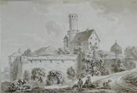 GE4131 Stephan Christian Freiherr von Stengel, Die Altenburg in Bamberg 1815