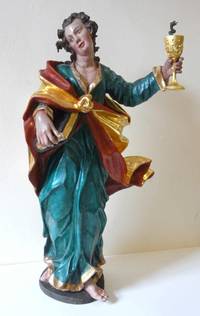 SK3002 Skulptur  des   Evangelisten   Johannes  (um  1700)