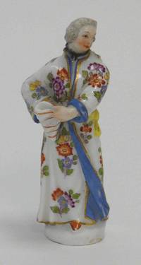 PK1004 Seltene  Miniatur - Figur  Meissen  „Kavalier  im   Schlafrock“