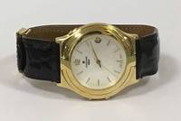 SU7007 Limitierte  Funk - Armbanduhr  Junghans  Mega  Gold  Edition  von  1994