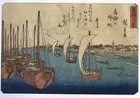 GR8002 Utagawa   Hiroshige,  Ansicht  des   Hafens  von  Edo