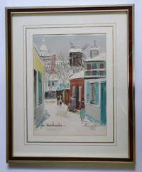 GR8015 Maurice  Utrillo, Die  Moulin  de la  Galette,  Montmarte   Paris