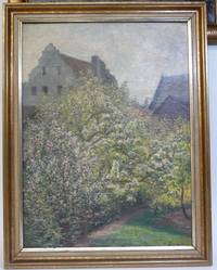 GE4002 Wilhelm Degode, Frühlingsblüte im Pfarrgarten zu Kaiserswerth