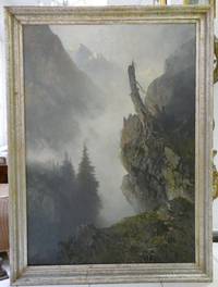 GE4107 Oskar  Mulley, Mystische  Hochgebirgslandschaft